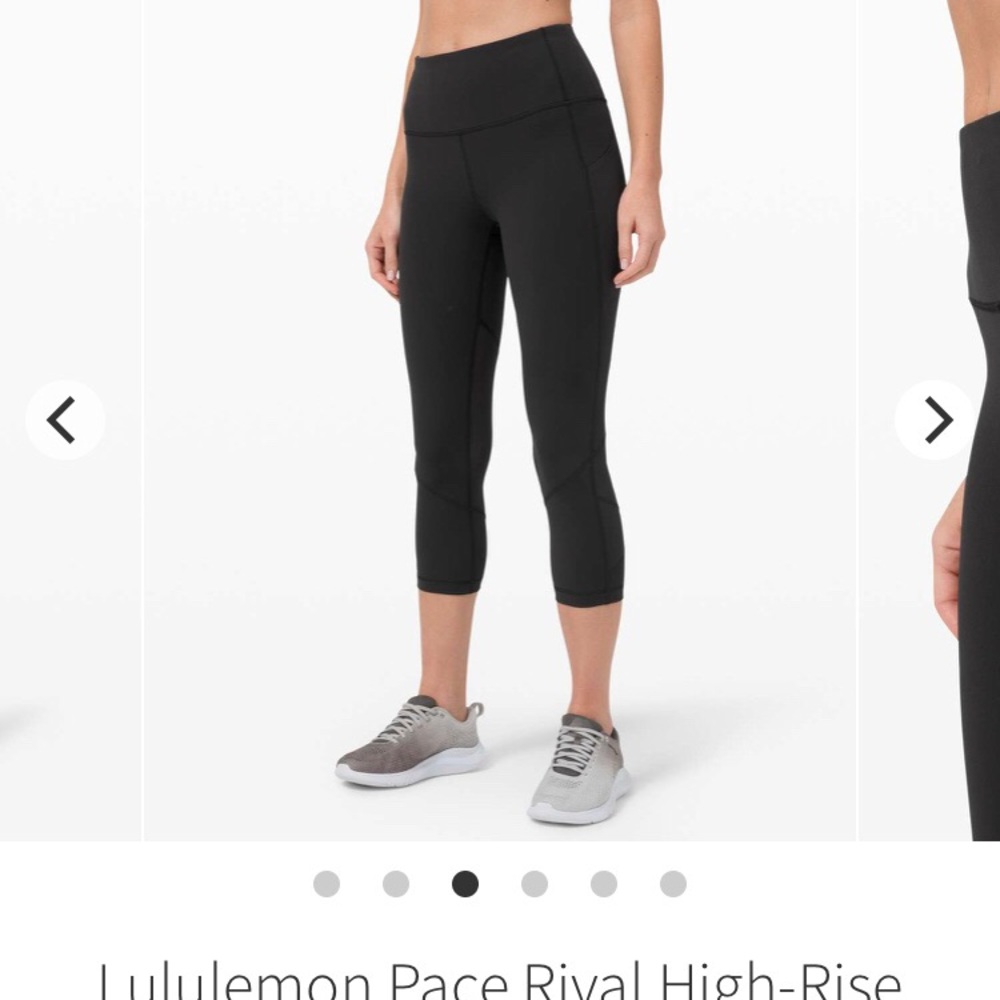 Lululemon Pace Rival Crops 22”
